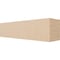 Ekena Millwork 6in. W x 6in. H x 24in. L Block Woodgrain TimberThane Rafter Tail, Primed Tan RFTUR06X06X24BLKRCPR - alternate 1